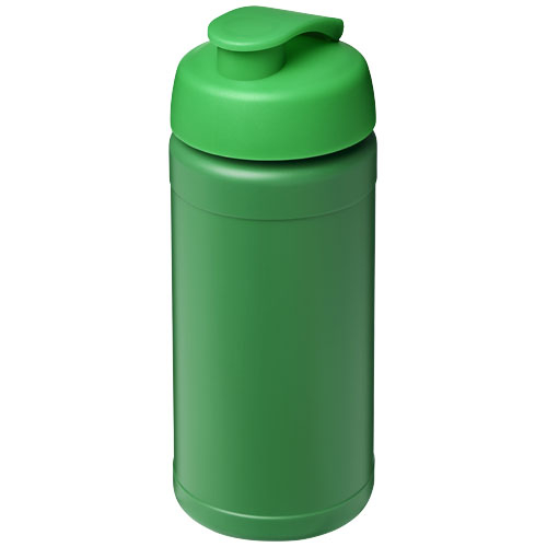 Bouteille 500 ml recyclée personnalisable Baseline Vert / Vert